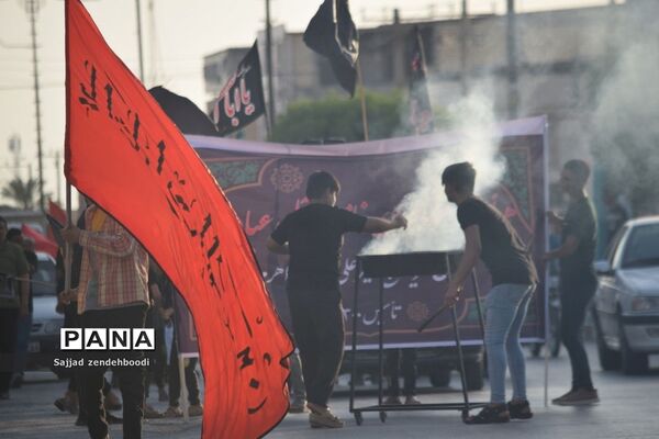 برگزاری مراسم تعظیم محرم در اهرم