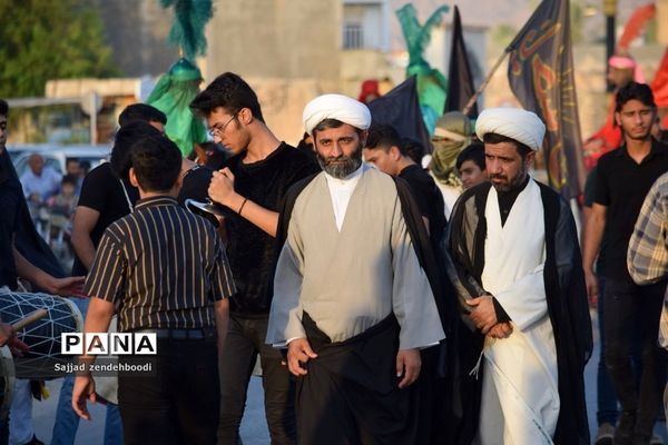 برگزاری مراسم تعظیم محرم در اهرم