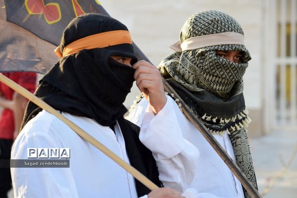 برگزاری مراسم تعظیم محرم در اهرم