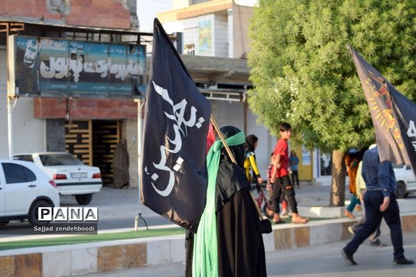 برگزاری مراسم تعظیم محرم در اهرم