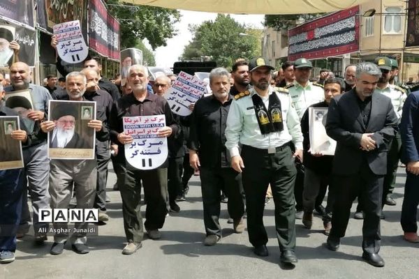 راهپیمایی محکومیت اهانت سوئد به ساحت مقدس قرآن کریم‌ در پیشوا