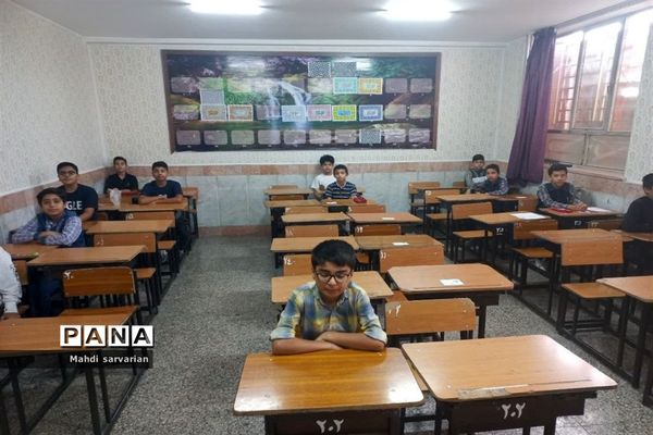 برگزاری آزمون ورودی مدرسه هیات امنایی شارقی