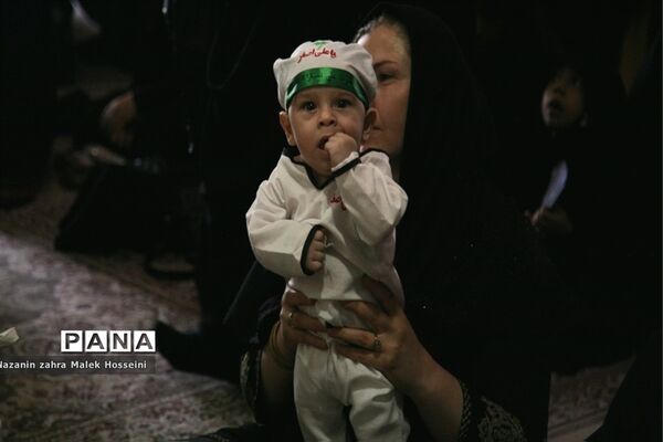 همایش شیرخوارگان حسینی در هیات رزمندگان اسلام اراک