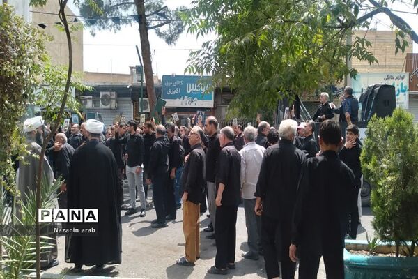راهپیمایی مردم ورامین در اعتراض به هتک حرمت قرآن کریم