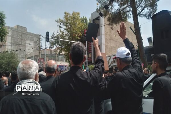 راهپیمایی مردم ورامین در اعتراض به هتک حرمت قرآن کریم