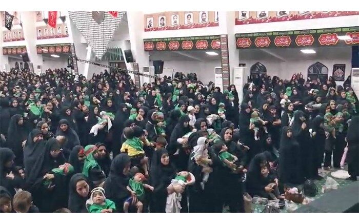 همایش شیرخوارگان حسینی در اولین جمعه محرم در خراسان جنوبی