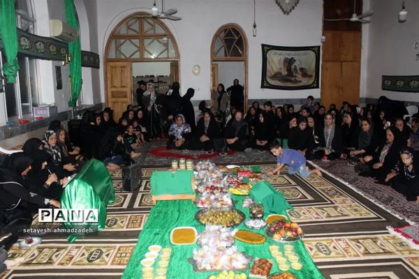 همایش شیرخوارگان حسینی در روستای تیله نو گلوگاه