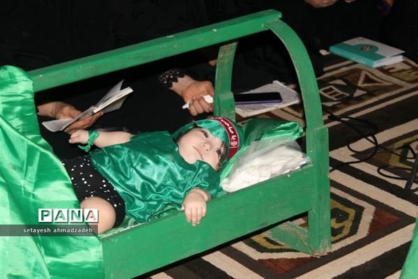همایش شیرخوارگان حسینی در روستای تیله نو گلوگاه
