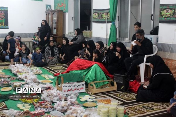 همایش شیرخوارگان حسینی در روستای تیله نو گلوگاه