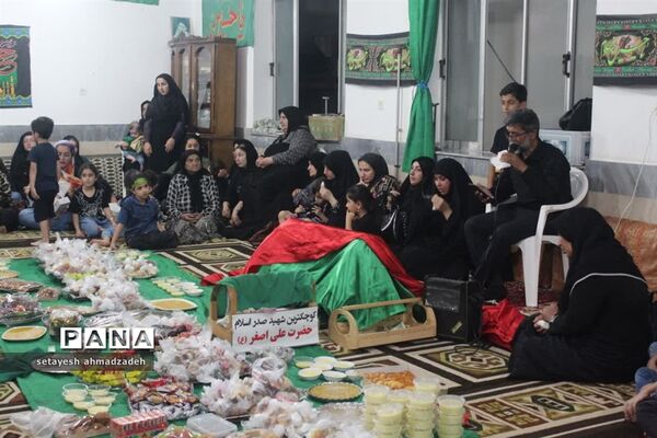 همایش شیرخوارگان حسینی در روستای تیله نو گلوگاه