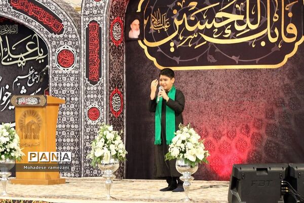 اجتماع عظیم شیرخوارگان حسینی در حرم مطهر