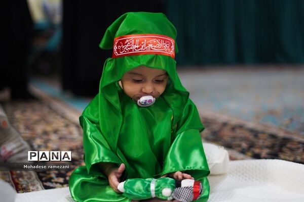 اجتماع عظیم شیرخوارگان حسینی در حرم مطهر