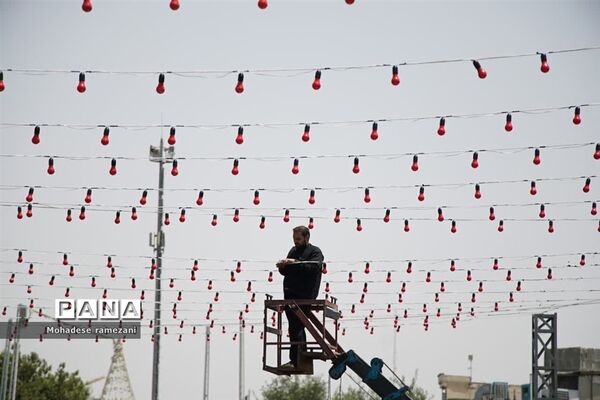فضاسازی سطح شهر مشهد در دهه اول محرم
