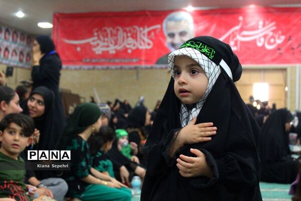 مراسم شیرخوارگان حسینی در شهرستان تنگستان