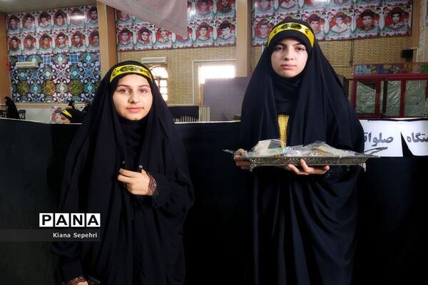 مراسم شیرخوارگان حسینی در شهرستان تنگستان