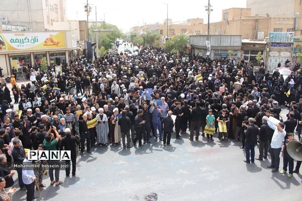 راهپیمایی اعلام انزجار نسبت به هتک حرمت قرآن کریم در قم