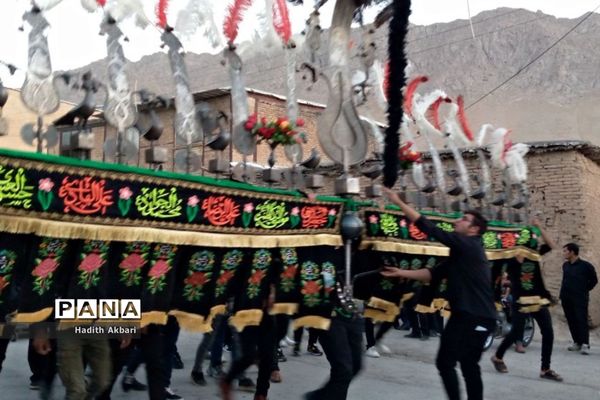 برگزاری مراسم سوگواری امام حسین (ع) در شهرستان بن