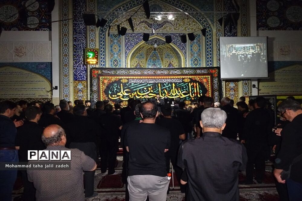 مراسم عزاداری در شهر جدید پرند