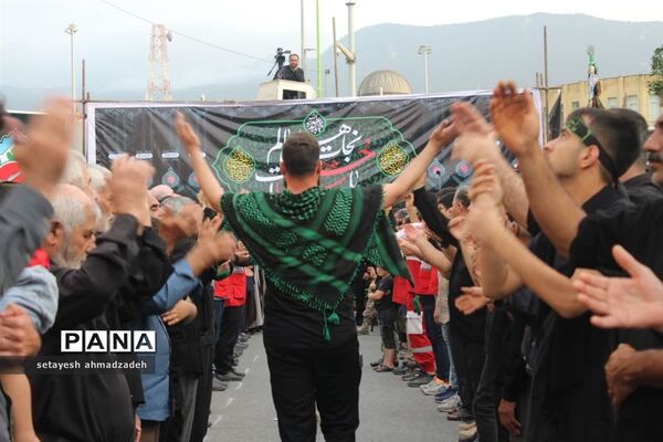 اجتماع عزاداران حسینی در گلوگاه