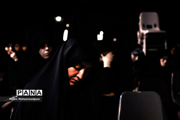 مراسم سوگواری اباعبدالله الحسین (ع) در مسجد کبود تبریز