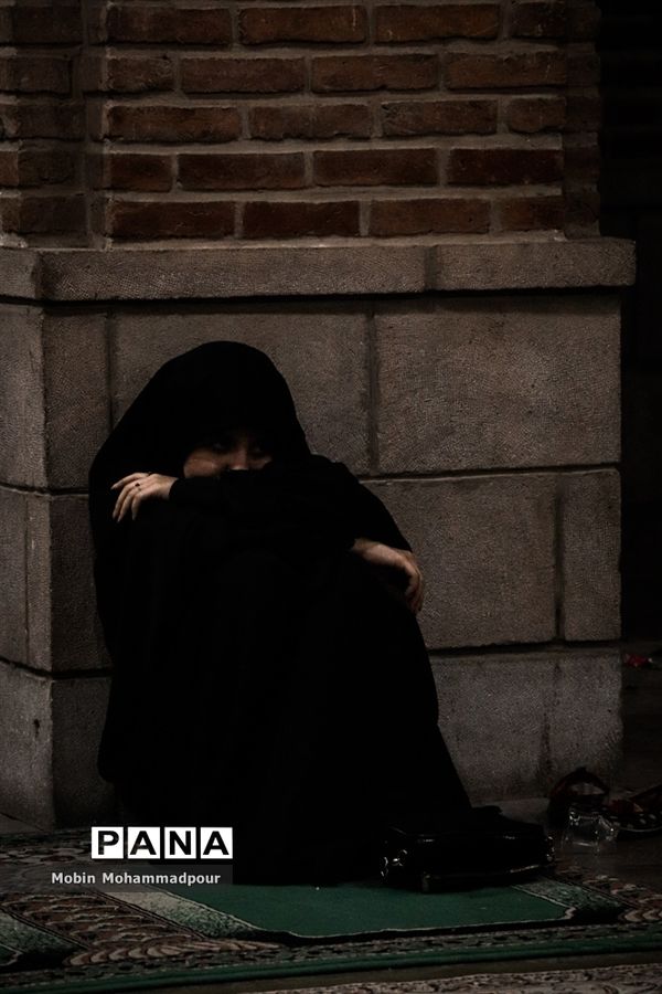 مراسم سوگواری اباعبدالله الحسین (ع) در مسجد کبود تبریز