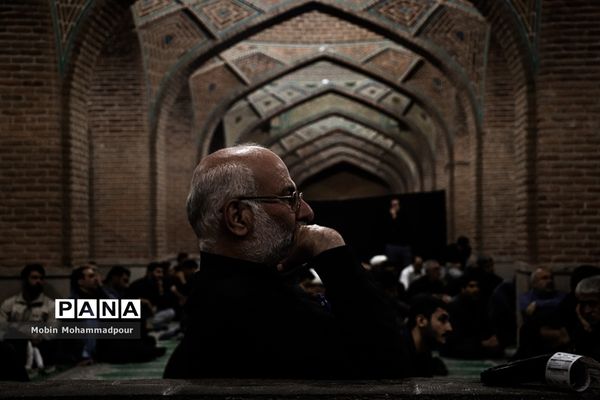 مراسم سوگواری اباعبدالله الحسین (ع) در مسجد کبود تبریز