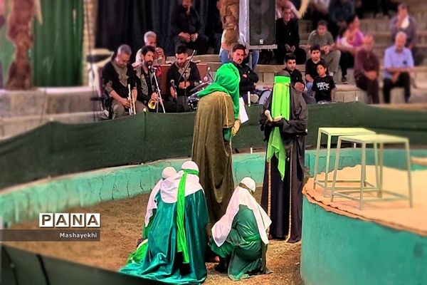 مراسم شبیه‌خوانی در روستای تاریخی وانشان از توابع شهرستان گلپایگان