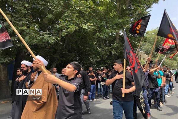 راهپیمایی دانش‌آموزان منطقه 3 در محکومیت هتک حرمت به ساحت مقدس قرآن کریم