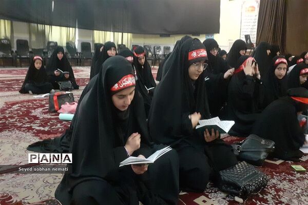 مراسم سوگواری حضرت اباعبدالله الحسین در دارالقرآن مرکزی حضرت ولی عصر(عج)