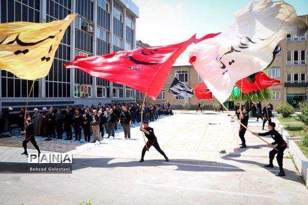 عزاداری کارکنان آموزش و پرورش آذربایجان غربی