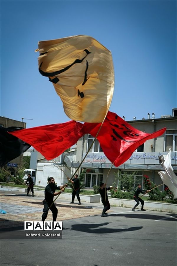 عزاداری کارکنان آموزش و پرورش آذربایجان غربی