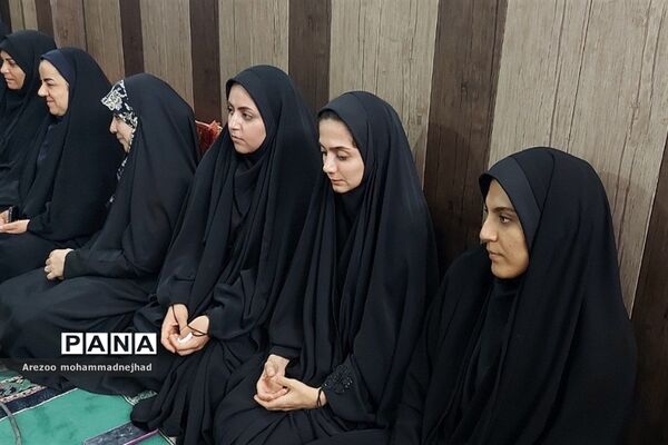 مراسم عزاداری در آموزش و پرورش شهرستان قرچک