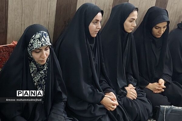 مراسم عزاداری در آموزش و پرورش شهرستان قرچک
