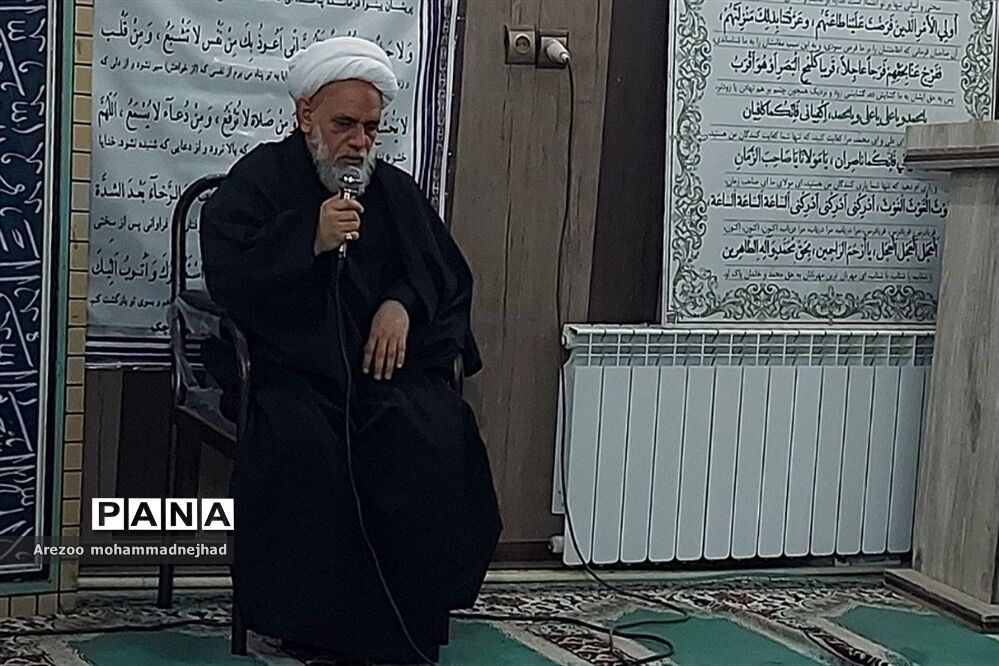 مراسم عزاداری در آموزش و پرورش شهرستان قرچک