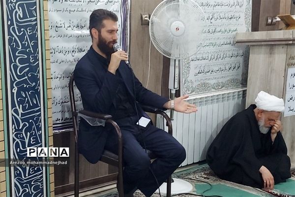 مراسم عزاداری در آموزش و پرورش شهرستان قرچک