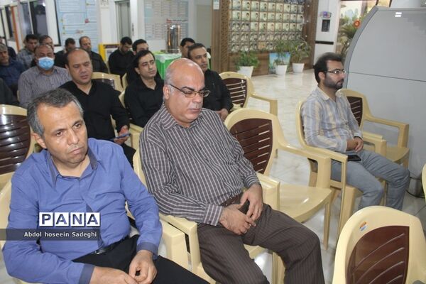 عزاداری مدیران و کارکنان اداره کل آموزش و پرورش استان بوشهر