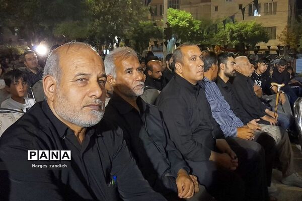 برگزاری مجلس سوگواری سیدالشهدا در بوستان پوریای ولی ملارد