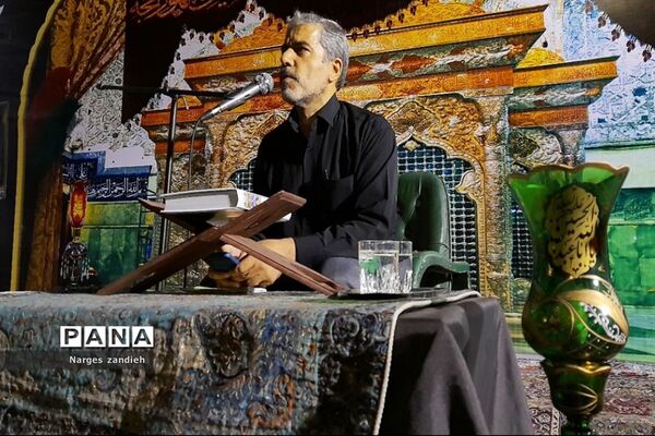 برگزاری مجلس سوگواری سیدالشهدا در بوستان پوریای ولی ملارد