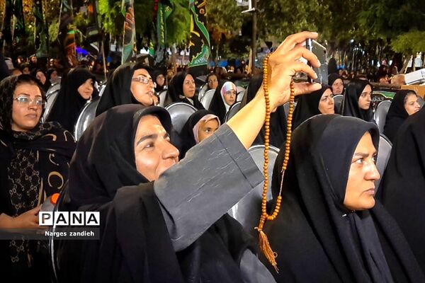برگزاری مجلس سوگواری سیدالشهدا در بوستان پوریای ولی ملارد