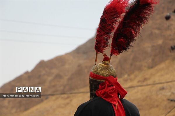 مراسم عزاداری و تعزیه‌خوانی دهه اول محرم در روستای ده بالای تفت