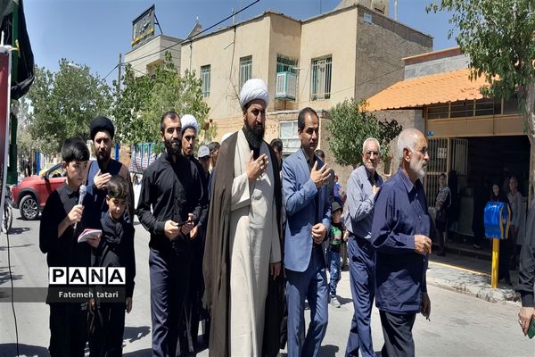 یازدهمین سوگواری احلی من العسل در شهرستان بام و صفی‌آباد