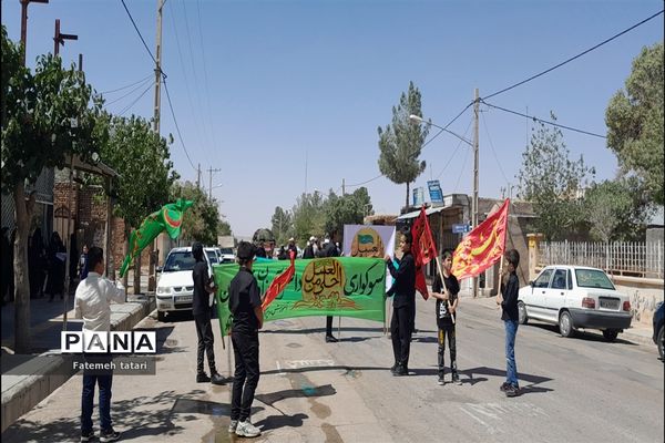 یازدهمین سوگواری احلی من العسل در شهرستان بام و صفی‌آباد