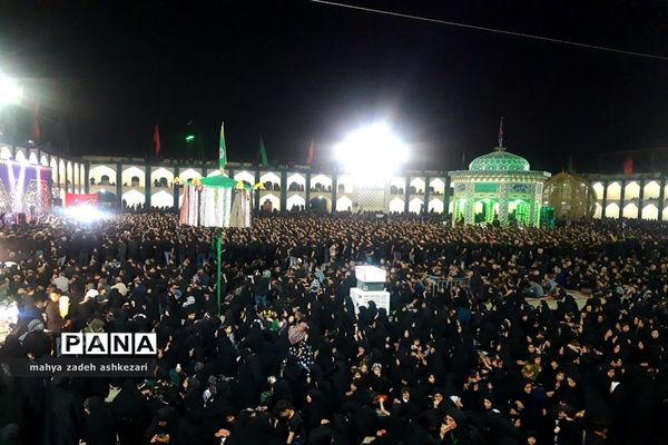 عزاداری شب ششم محرم در حسینیه سفید اشکذر