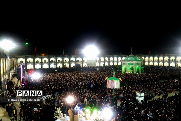 عزاداری شب ششم محرم در حسینیه سفید اشکذر