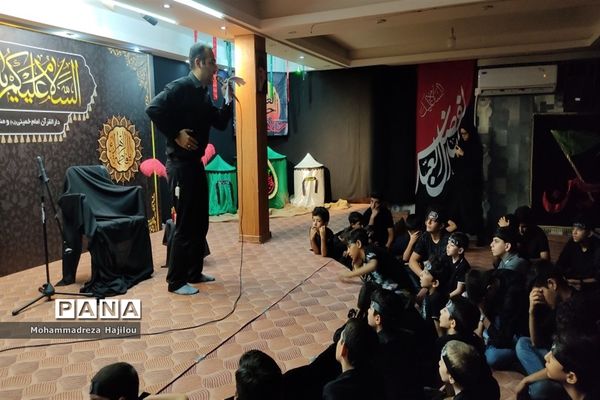 سوگواره احلی من العسل در ساوه