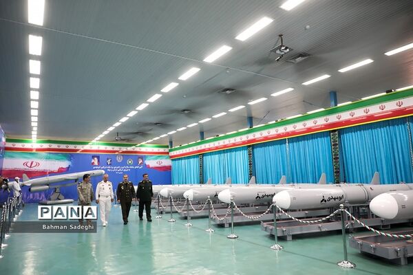 آیین الحاق موشک کروز دریایی ابومهدی به نیروی دریایی ارتش و سپاه