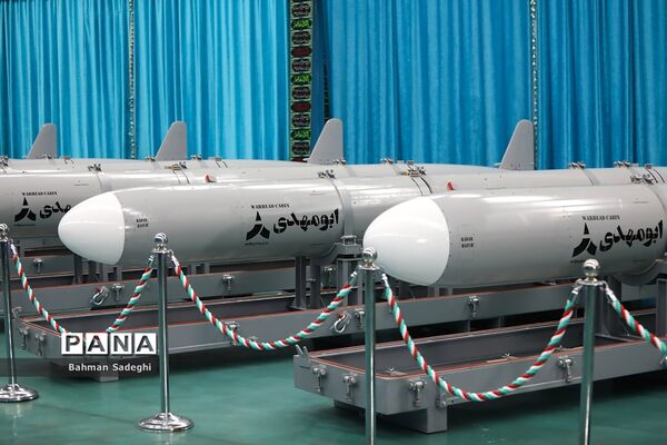آیین الحاق موشک کروز دریایی ابومهدی به نیروی دریایی ارتش و سپاه