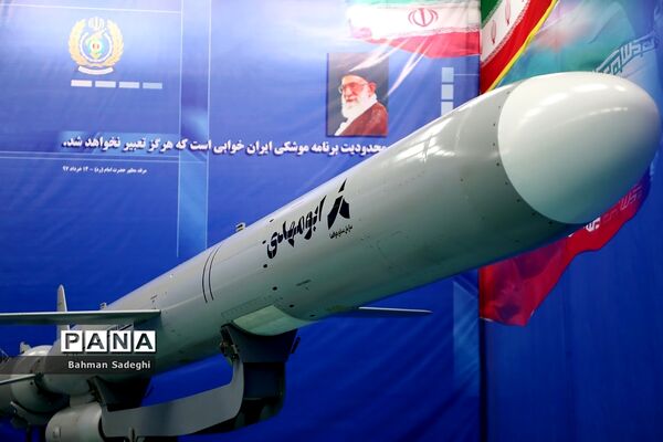 آیین الحاق موشک کروز دریایی ابومهدی به نیروی دریایی ارتش و سپاه