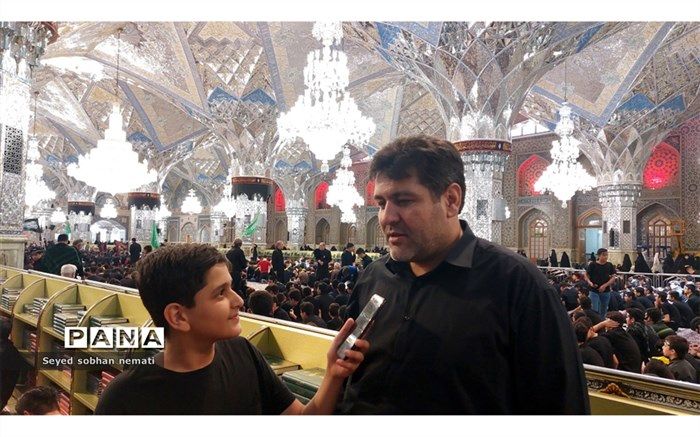 حضور دانش‌آموزان در مراسم احلی من العسل در راستای تحقق سند تحول بنیادین است