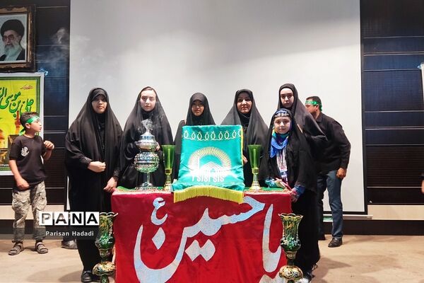 اجتماع نوجوانان شهرستان شهریار در یازدهمین سوگواره احلی من العسل